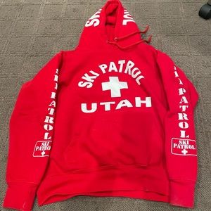 ski patrol hoodie